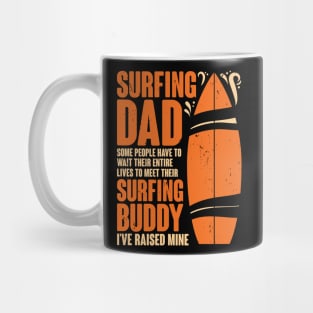 Surfing Dad Surfer Father Gift Mug